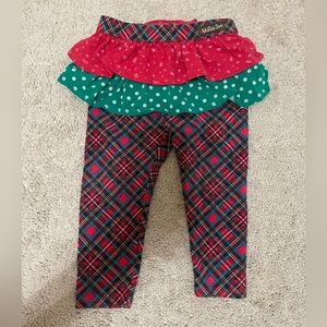 Matilda Jane Christmas pants with ruffles, 12-18mo